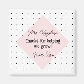 Hartelijk dank voor uw hulp om onze moderne stijl magneet (Voorkant)