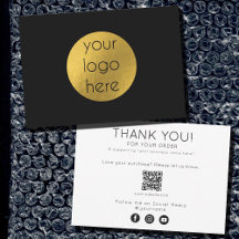 Hartelijk dank voor uw inkooporder Business Black