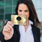 Hartelijk dank voor uw inkooporder Golden Logo Visitekaartje