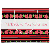 Hartelijk dank voor uw inzet groot cadeauzakje (Voorkant)