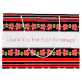 Hartelijk dank voor uw inzet groot cadeauzakje (Achterkant)