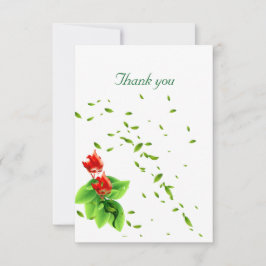 Hartelijk dank voor uw kaart