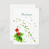 Hartelijk dank voor uw kaart (Voorkant / Achterkant)