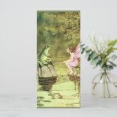 Hartelijk dank voor uw kaart met Fairy en Frog (Staand voorkant)