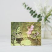 Hartelijk dank voor uw kaart met Fairy en Frog (Staand voorkant)