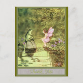 Hartelijk dank voor uw kaart met Fairy en Frog (Voorkant)