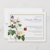 Hartelijk dank voor uw kaartje voor begrafenisboks bedankkaart (Voorkant)