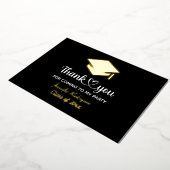 Hartelijk dank voor uw komst naar de doctoraatsver folie uitnodiging (Gedraaid)