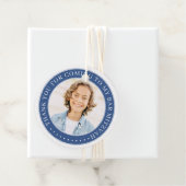 Hartelijk dank voor uw komst naar de foto van mijn bedankjes labels (In situ)