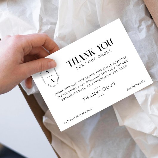 Hartelijk dank voor uw minimumaantal aangepaste be bedankkaart