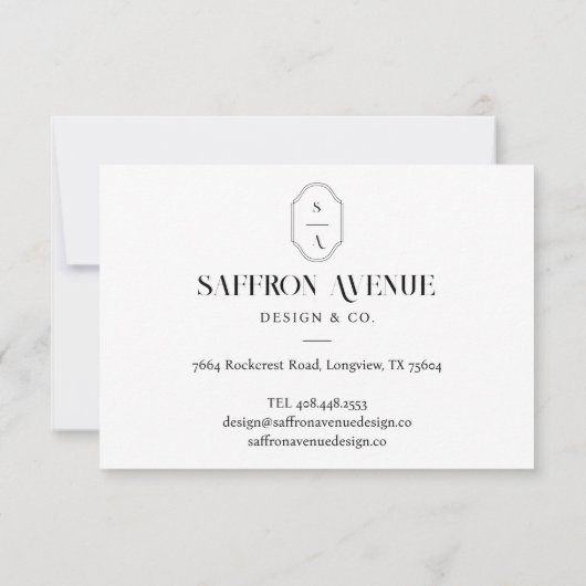 Hartelijk dank voor uw minimumaantal aangepaste be bedankkaart (Achterkant)