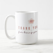 Hartelijk dank voor uw Mok (Links)