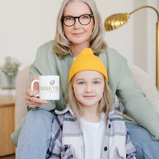 Hartelijk dank voor uw Mok