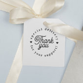 Hartelijk dank voor uw ondersteuningsstempel rubberstempel