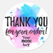 Hartelijk dank voor uw orderlabel