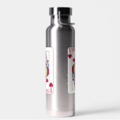 Hartelijk dank voor uw persoonlijke naam, speelkaa waterfles (Links)