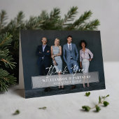 Hartelijk dank voor uw professionele bedrijf Foto  Bedankkaart