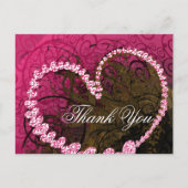 Hartelijk dank voor uw rasterbes briefkaart (Voorkant)