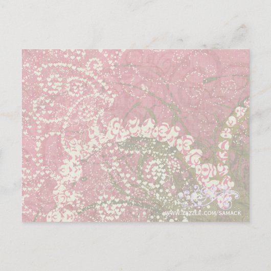 Hartelijk dank voor uw rasterbes - - Gepersonalise Briefkaart (Achterkant)