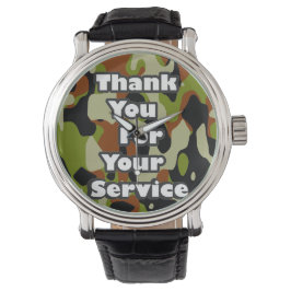 Hartelijk dank voor uw service horloge