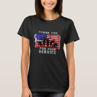 Hartelijk dank voor uw service t-shirt