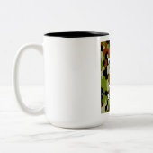 Hartelijk dank voor uw service tweekleurige koffiemok (Links)