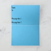 Hartelijk dank voor uw servicekaart bedankkaart (Binnen)