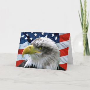 Hartelijk dank voor uw servicepatriotic bedankkaart