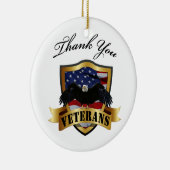 Hartelijk dank voor uw speciale versiering keramisch ornament (Rechts)
