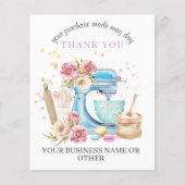 Hartelijk dank voor uw steun aan mijn kleine Visit (Voorkant)