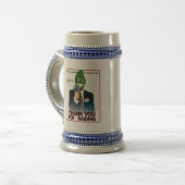 Hartelijk dank voor uw steun bierpul (Voorkant links)