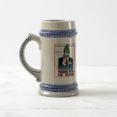 Hartelijk dank voor uw steun bierpul (Links)