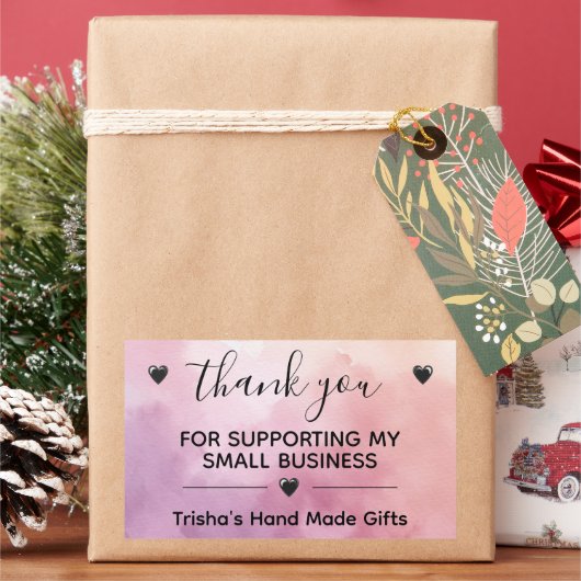 Hartelijk dank voor uw steun voor mijn label voor  (Feestdagen)