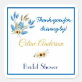 Hartelijk dank voor uw Sticker (Voorkant)