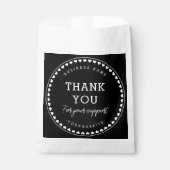 Hartelijk dank voor uw supportpapiertas bedankzakje (Voorkant)