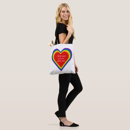 Hartelijk dank voor uw tote bag (Op model)
