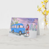 Hartelijk dank voor uw Tour Guide Kaart (Gele Bloem)