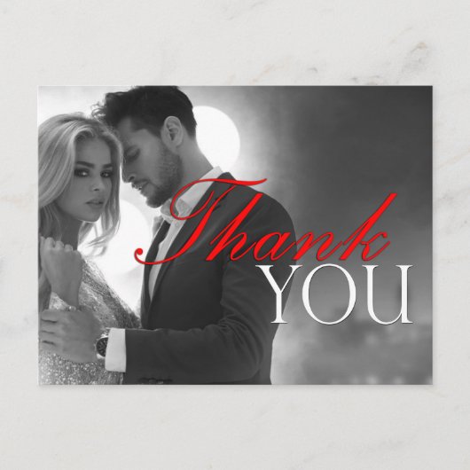 Hartelijk dank voor uw unieke kaart (Voorkant)