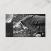 Hartelijk dank voor uw unieke kaart visitekaartje (Achterkant)