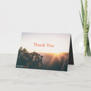 Hartelijk dank voor uw verwijzingskaart bedankkaart