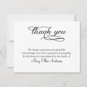 Hartelijk dank voor uw vriendelijke briefkaart (Voorkant)