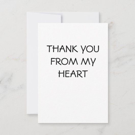 Hartelijk dank voor uw vriendelijkheid Hartelijk d Bedankkaart (Achterkant)