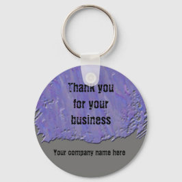 Hartelijk dank voor uw waardering van uw zakelijke sleutelhanger