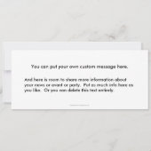 Hartelijk dank voor uw waardering voor de loffelij kaart (Achterkant)