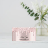 Hartelijk dank voor uw winkelen met de Amerikaanse Visitekaartje (Staand voorkant)