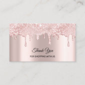 Hartelijk dank voor uw winkelen met de Amerikaanse Visitekaartje (Voorkant)