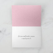 Hartelijk dank voor uw Yorkshire Terrier op Polka  Bedankkaart (Binnen)