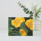 Hartelijk dank voor uw zakelijke briefkaart (Staand voorkant)