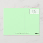 Hartelijk dank voor uw zakelijke briefkaart (Achterkant)