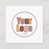 Hartelijk dank voor uw zakelijke Logo Modern minim Kortingskaartje (Voorkant)